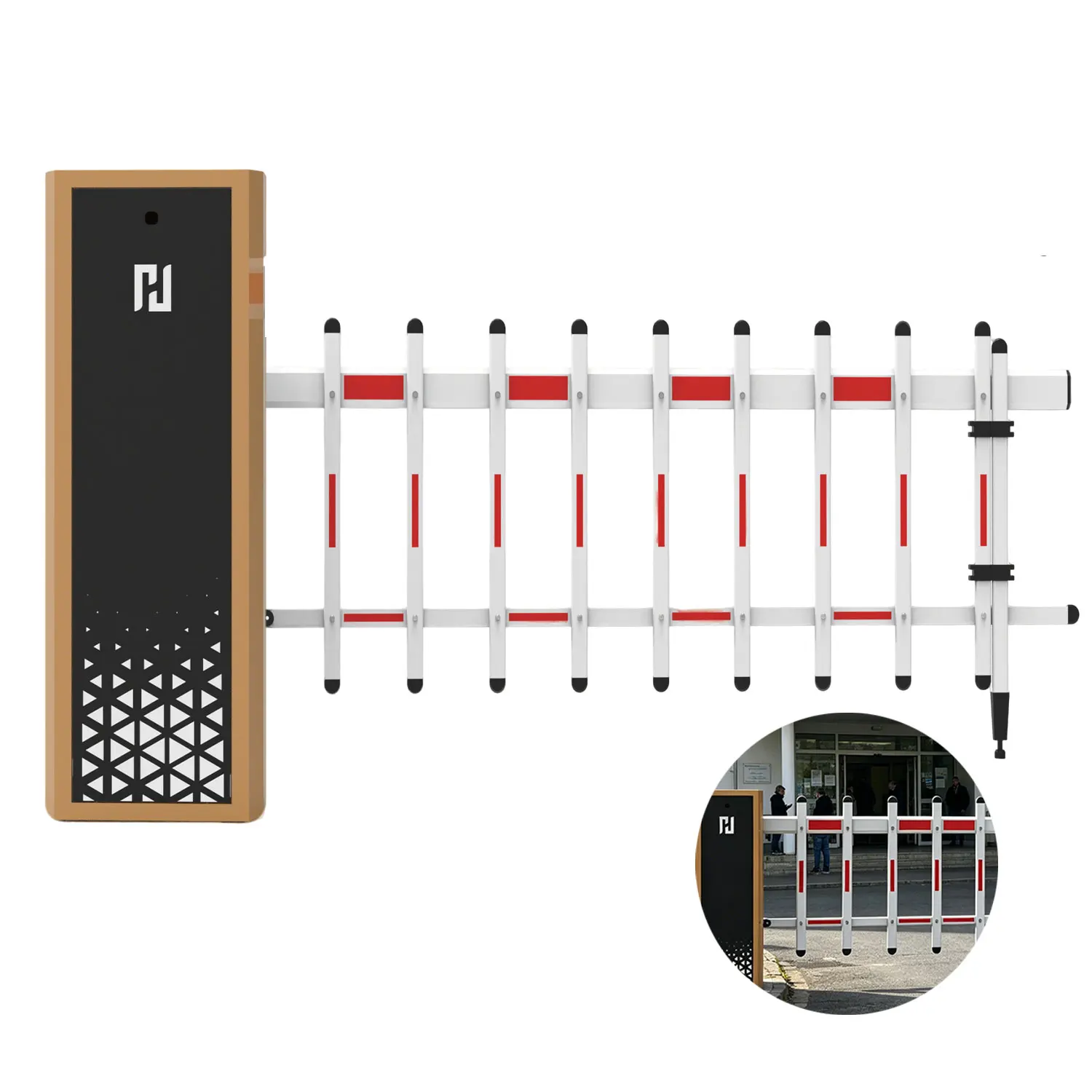 High-Traffic Industrial Toll Management Barrier Gate - Smart Motorized Vehicle Access Control & Heavy-Duty Traffic System for Philippine Properties