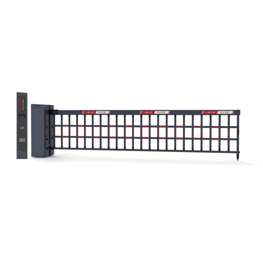 High-Security IP65 Steel LPR Parking Barrier for Commercial Real Estate Layouts
