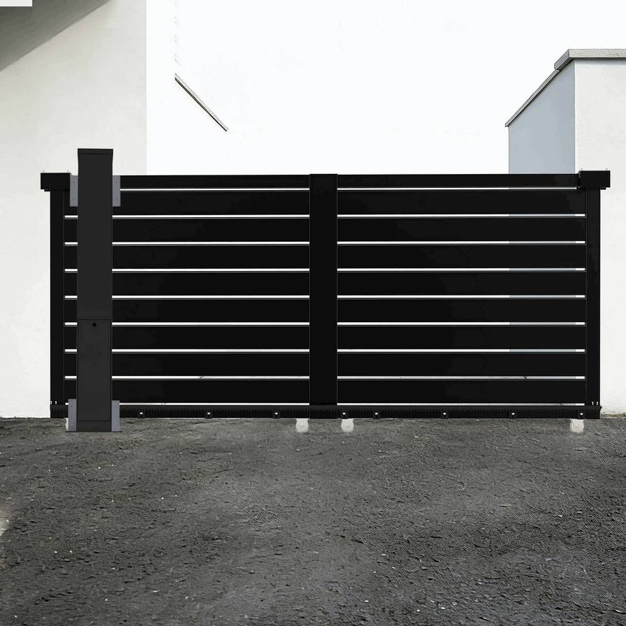 Affordable DIY Automatic Sliding Gate Motor Kit - In-Post Electric Gate Opener for Easy Home Installation