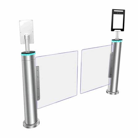 High-Speed Smart Barrier Gate - Integrated Airport Access Control & Automated Ticket Verification System
