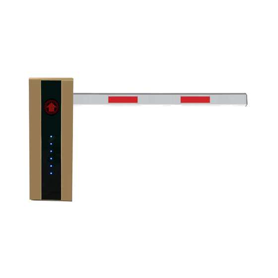 Intelligent Folding Arm Boom Barrier with Brushless Motor & RFID Access Control – Ideal for Low-Ceiling Parking