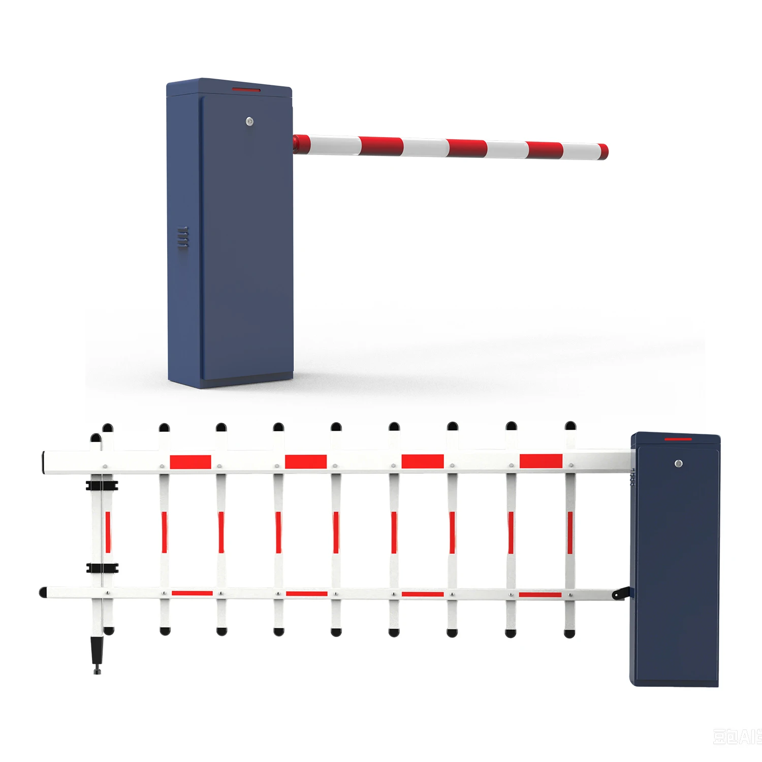 Smart 6m Boom Barrier with 30m Remote Control - Motorized Vehicle Access Control & Traffic Management System for Philippine Properties