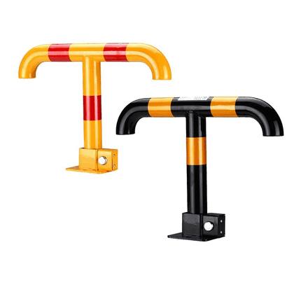 Affordable T-Shape Steel Parking Lock - Heavy Duty Manual Parking Barrier for Commercial Spaces & Shop House (Ruko) Security