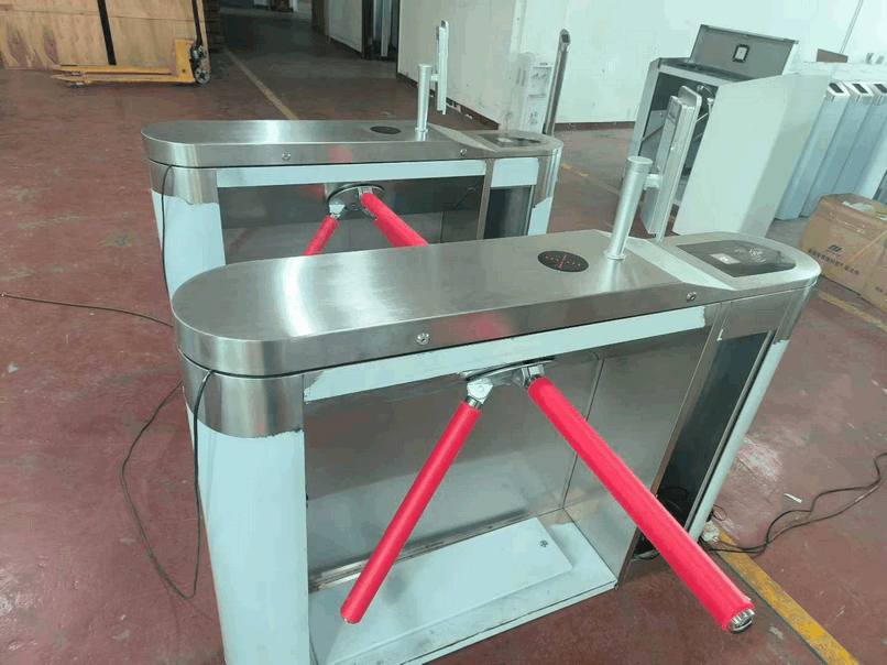 Brushless Motor Tripod Turnstile Gate - IP54 Dust-Proof Access Control with Anti-Tailgating for Office Parking Management
