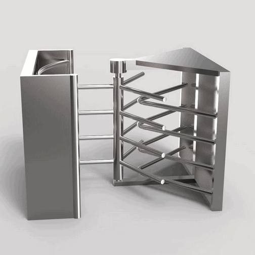 Industrial Full-Height Turnstile – Heavy-Duty Security Gate for Factories, Construction Sites, and Critical Infrastructure