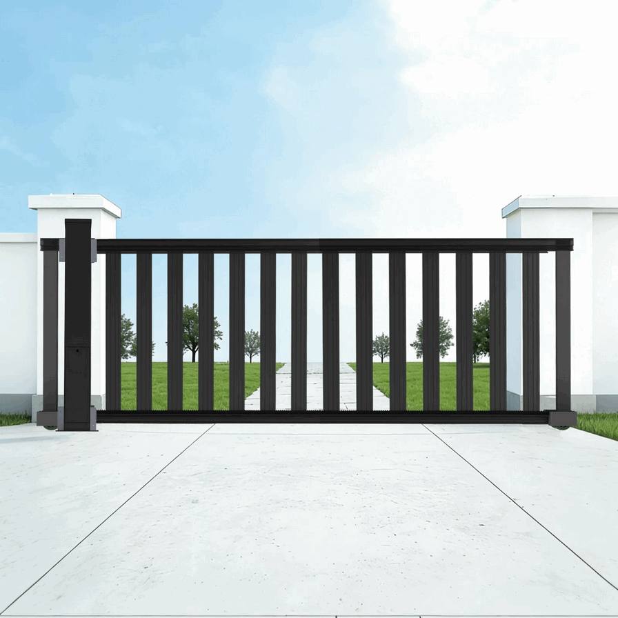 Professional Sliding Gate Contractor for Luxury Villas - Premium Automatic Sliding Gate Motor Full Set Package for High-End Residential Properties