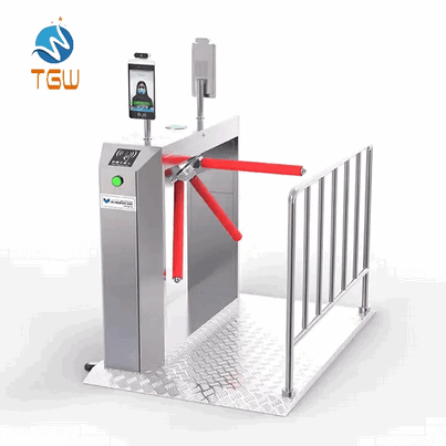 Intelligent Tripod Turnstile with Face Recognition - High-Speed Pedestrian Access Control for Supermarkets and Bus Terminals in Jakarta