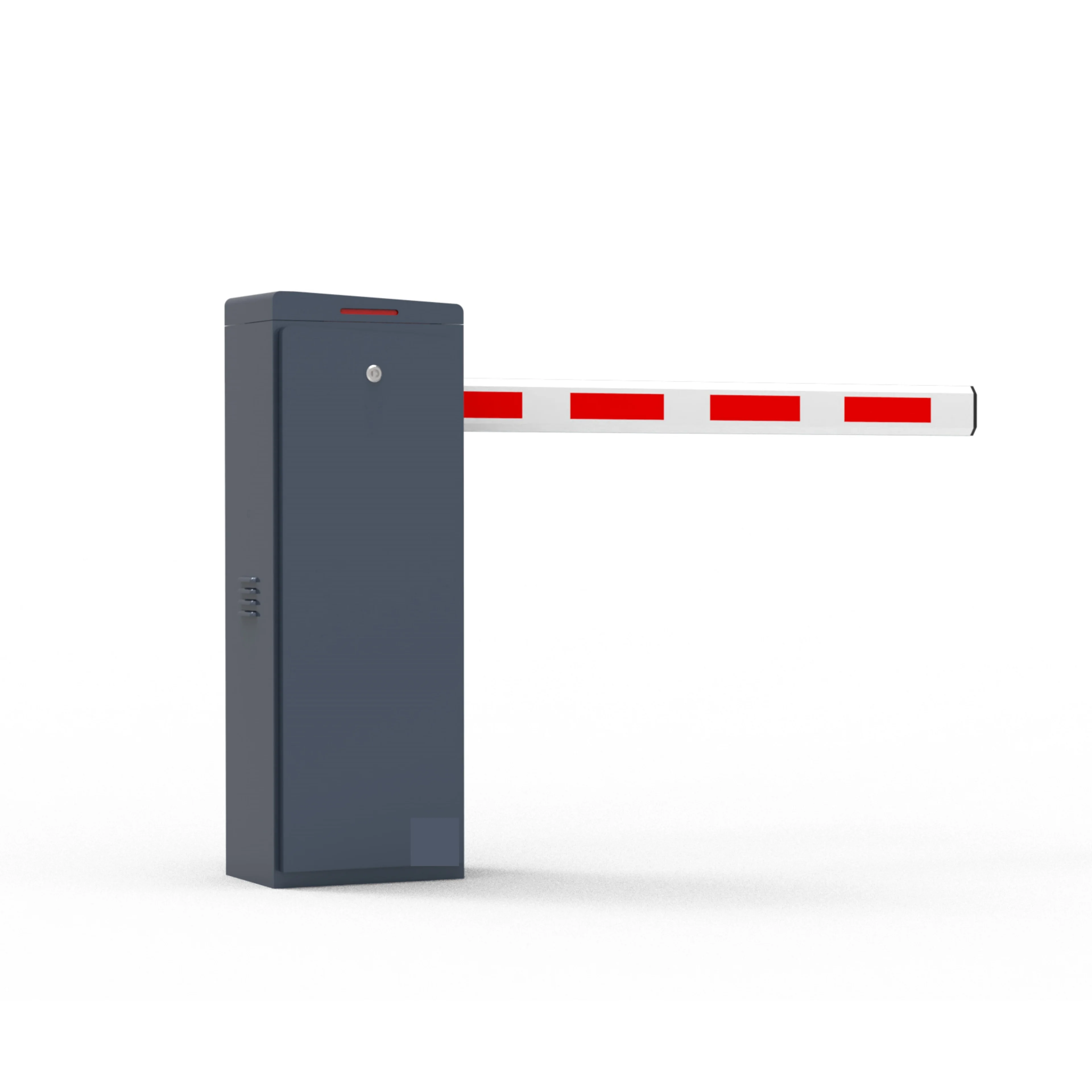12m Heavy-Duty Cold-Rolled Steel Boom Barrier for Wide-Lane Parking Access