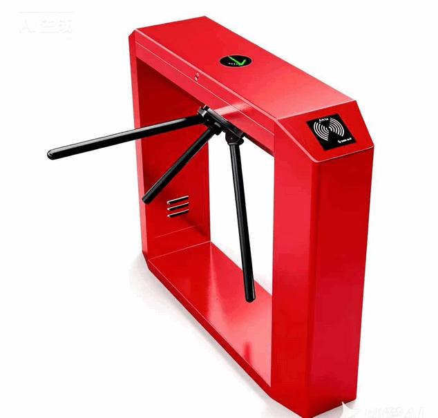 Brushless Motor Tripod Turnstile Gate - IP54 Dust-Proof Access Control with Anti-Tailgating for Office Parking Management