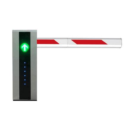Intelligent Folding Arm Boom Barrier with Brushless Motor & RFID Access Control – Ideal for Low-Ceiling Parking