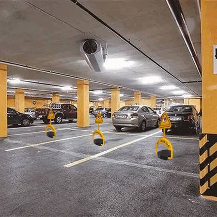 Automatic VIP Parking Barrier Lock - Remote Controlled Access Control System for Property Management & Commercial Buildings