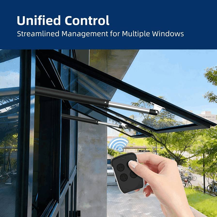 Automatic Greenhouse Window Opener - Eco-Friendly Solar Powered Ventilation System for Greenhouse Climate Control