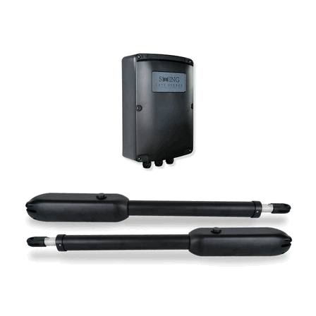 400kg Single Leaf Automatic Swing Gate Motor - Heavy Duty DC24V Electric Gate Opener for Residential and Commercial Security