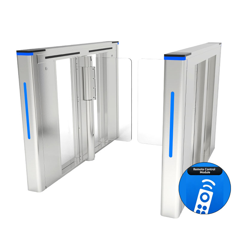Speedgate Double Turnstile Gate - Industrial Access Control Security Entry System for Factory & Gym Facilities
