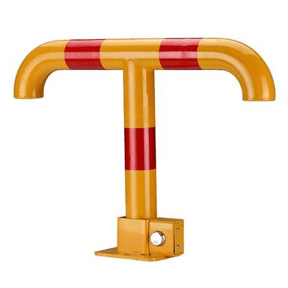 Affordable T-Shape Steel Parking Lock - Heavy Duty Manual Parking Barrier for Commercial Spaces & Shop House (Ruko) Security