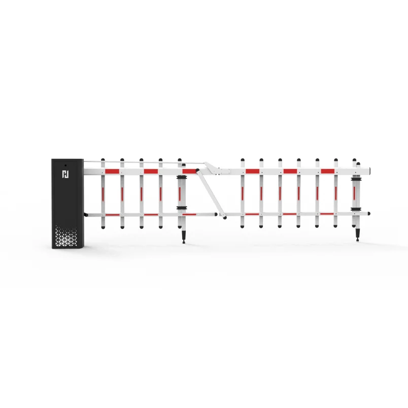 Straight Arm LPR & RFID Automatic Identification Barrier Gate - Smart Motorized Vehicle Access Control & Parking Management System for Philippine Properties