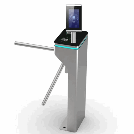 Heavy-Duty Swing Gate with Integrated Dome Camera – Security & Access Management for Residential Construction Sites