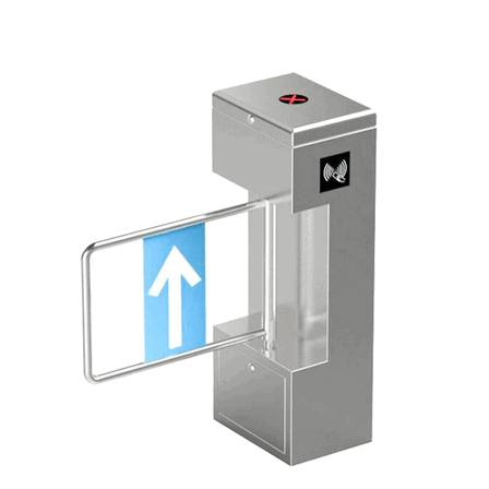 Waist-Height Optical Tripod Turnstile - Intelligent Pedestrian Entry Management System for Efficient Access Control