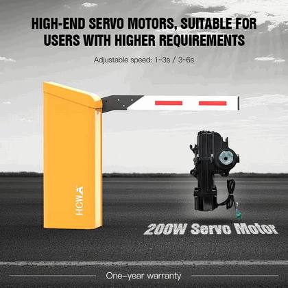 Premium Articulated Folding Boom Barrier for Restricted Heights – Cold Rolled Steel Housing & 24V DC Motor
