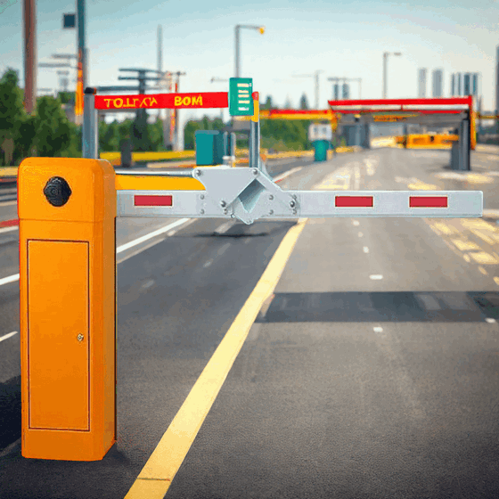 High-Speed Toll Road RFID Boom Barrier System – Premium Traffic Safety & Access Control Barrier