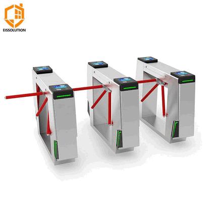 Biometric Tripod Turnstile with Integrated Face Recognition for Gyms - Advanced Member Access Control Solution